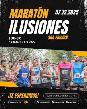 Imagen del evento 3ra Edición Maratón Ilusiones