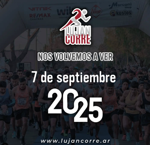 Imagen del evento Lujan Corre